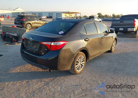 2015 Toyota Corolla Le Plus из США, поврежденный, VIN 5YFBURHE6FP207590